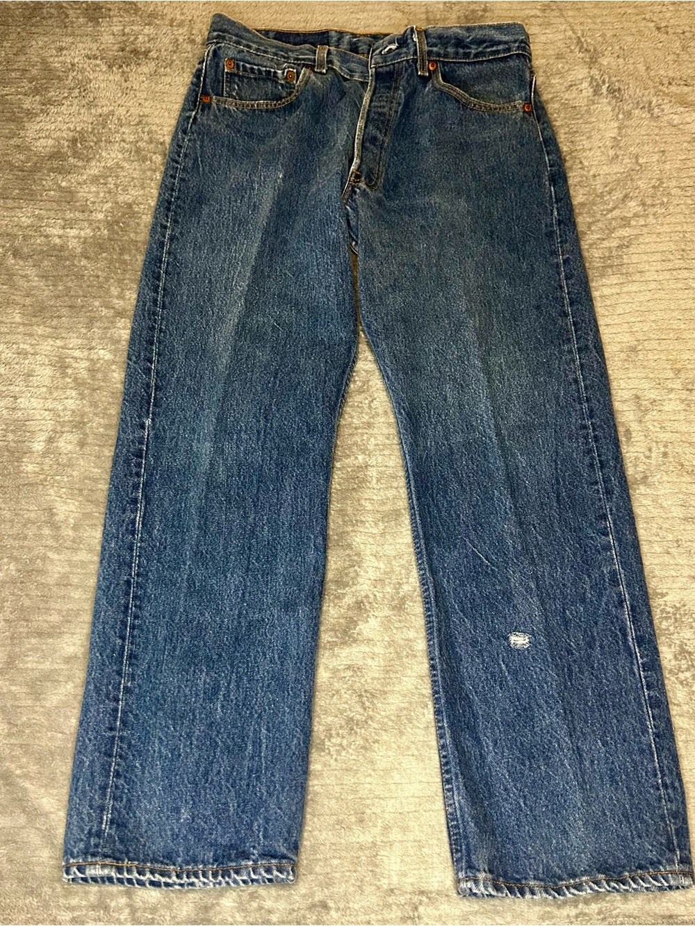 Vintage 90s Levi's 501 Original Fit Jeans Made in USA W33 L30 (Actual 31x29.5)